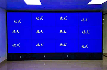 55 inch LCD splicing screen project in a real estate exhibition hall in Liuzhou, Guangxi